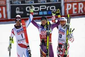 Didier Défago 2ème Coupe du monde Ski Méribel 2015