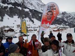 Le fan's club Didier Defago à Adelboden