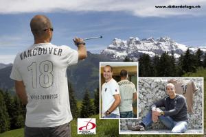 Collection shirt Vancouver 2010 de Didier Défago